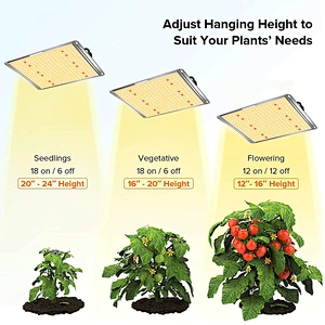 100W LED Grow Light Full Spectrum LED 200 Watt Aluminum Alloy Greenhouse Grow Light