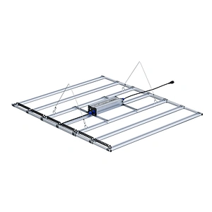 Patented 800W led grow light bar Retractable design  adjust PPFD design with dimmable nob and 2 RJ45