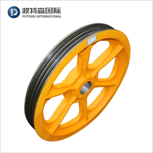Elevator traction wheel 593x3x13