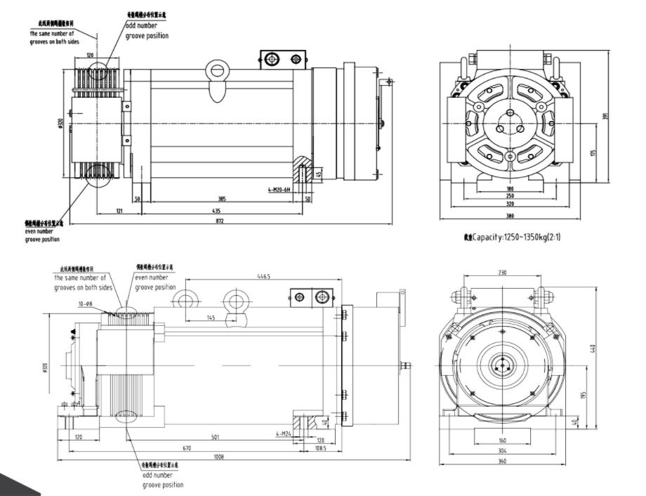 WR Series Machines чертеж