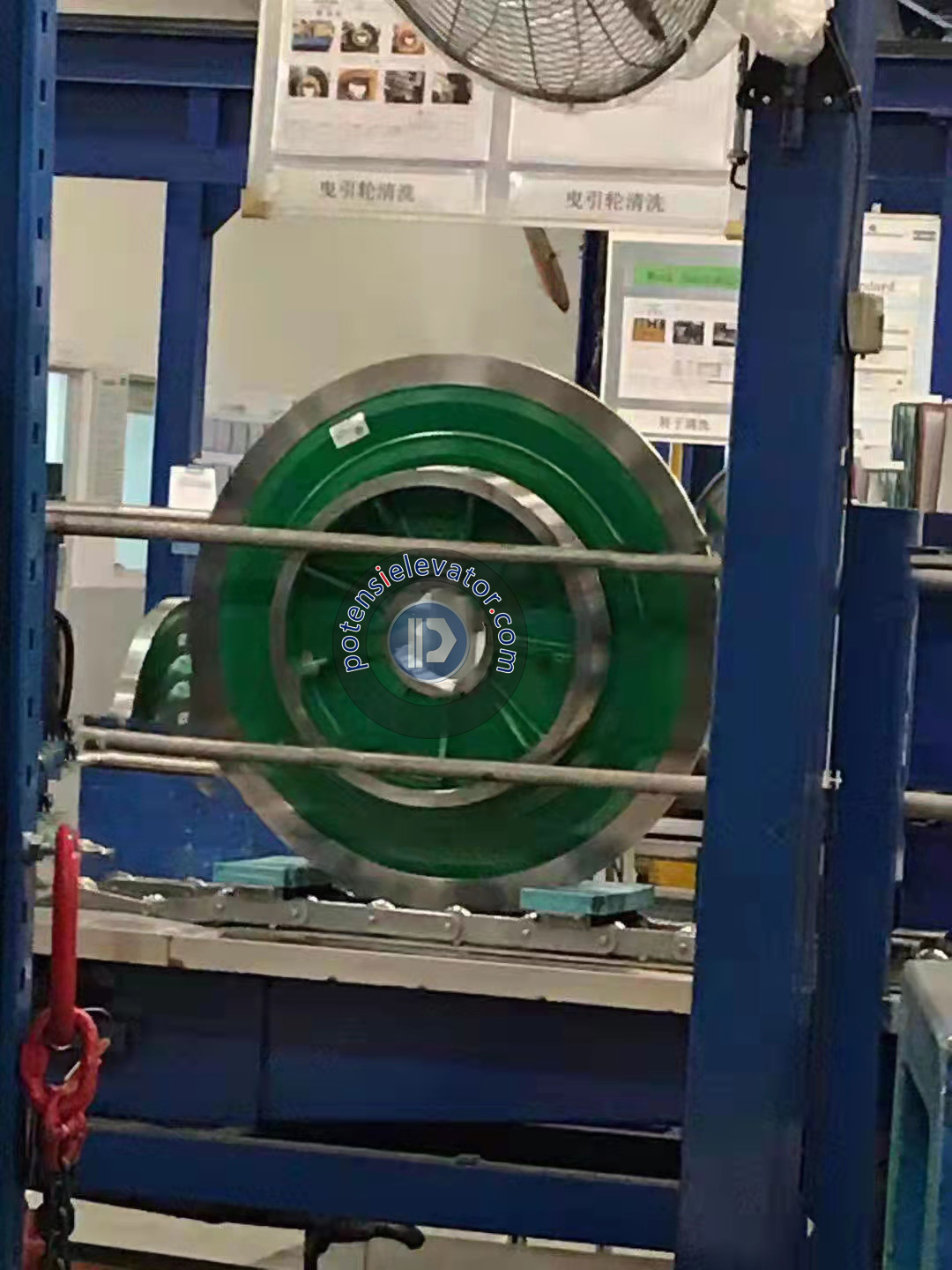 Kone Traction sheave work
