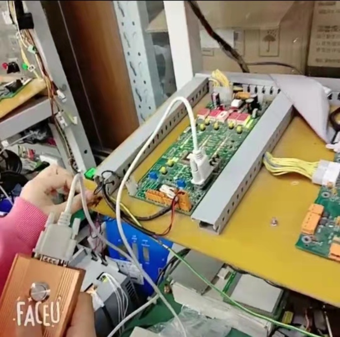 connect board with the kone decoder