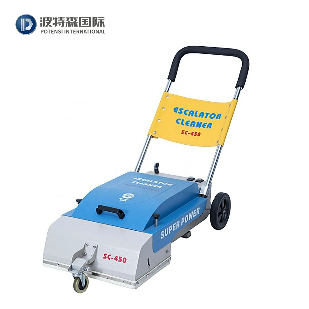 New Escalator Step Cleaner Machine SC-450丨Potensi Elevator