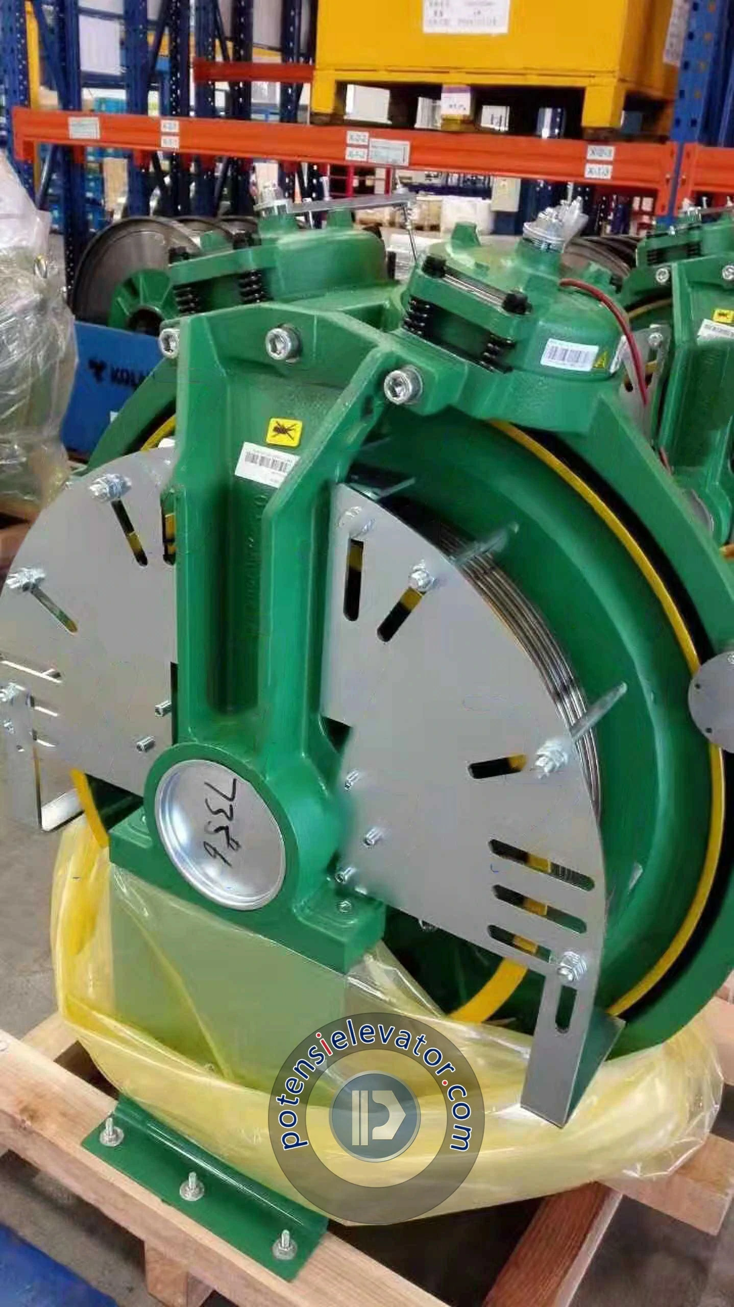 Kone Elevator Traction Machine