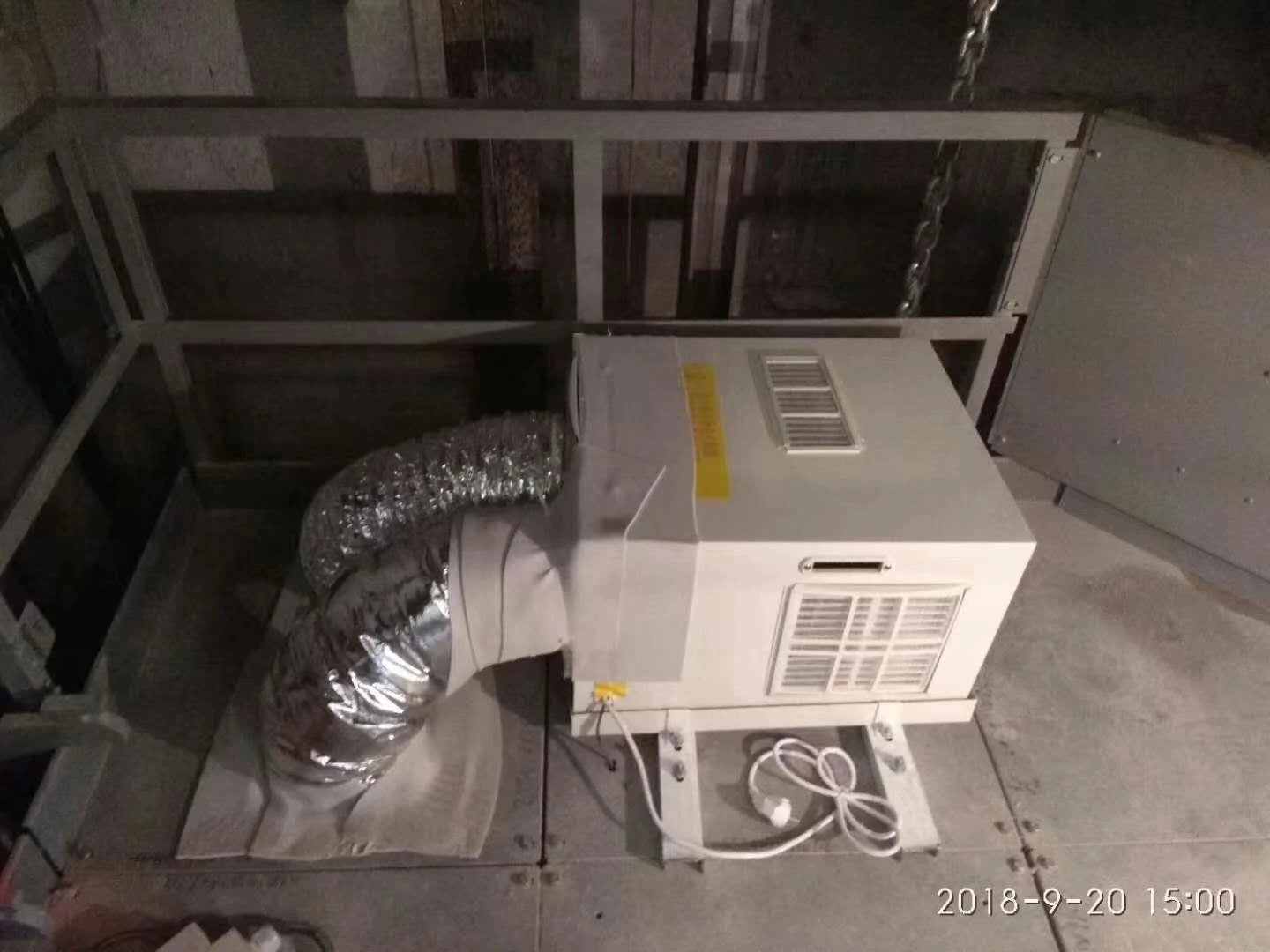 Potensi Elevator Air Conditioner KC-25 Installation Site