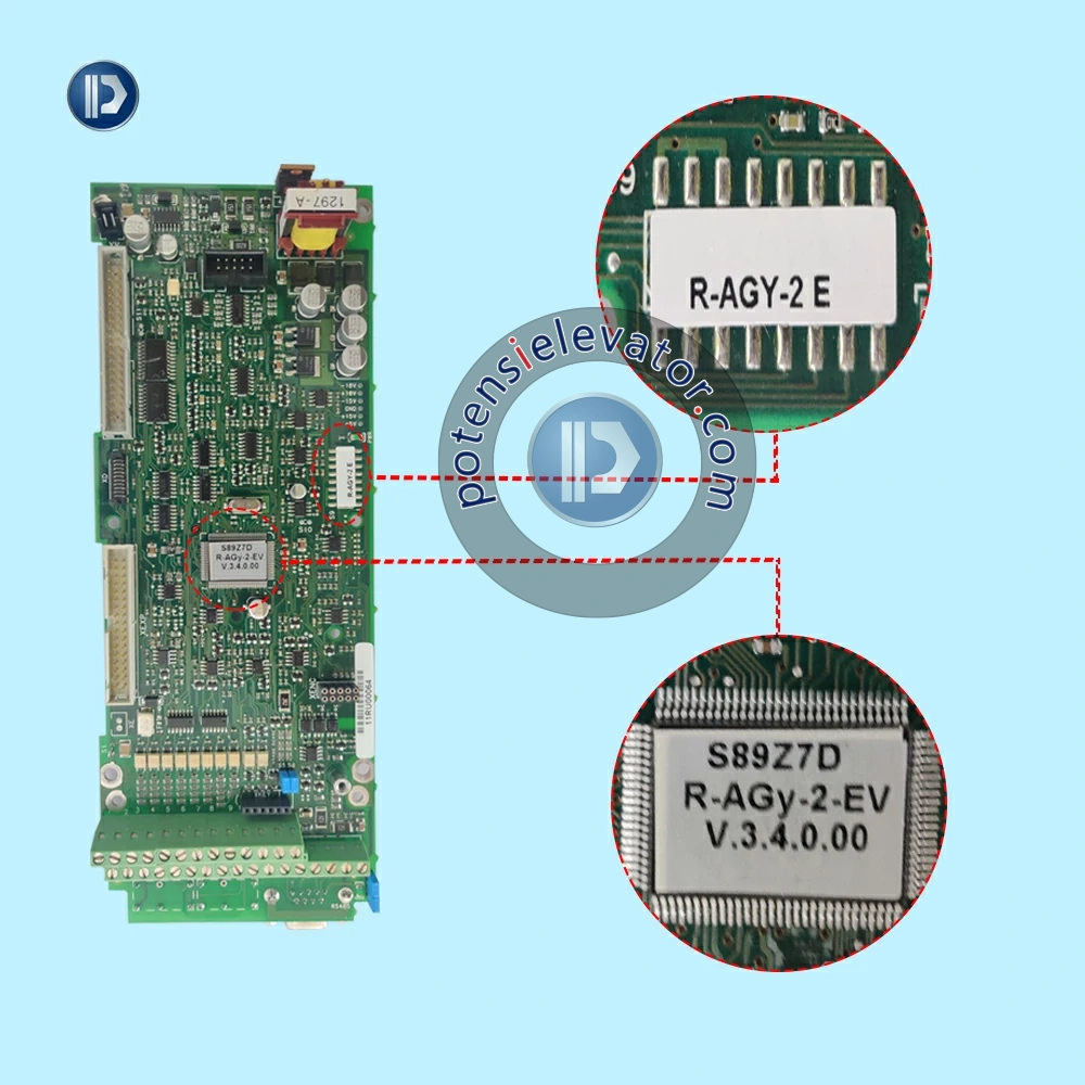 SIEI Elevator Inverter Panel PCB Drive Board R-AGY-2C R-AGY-2E