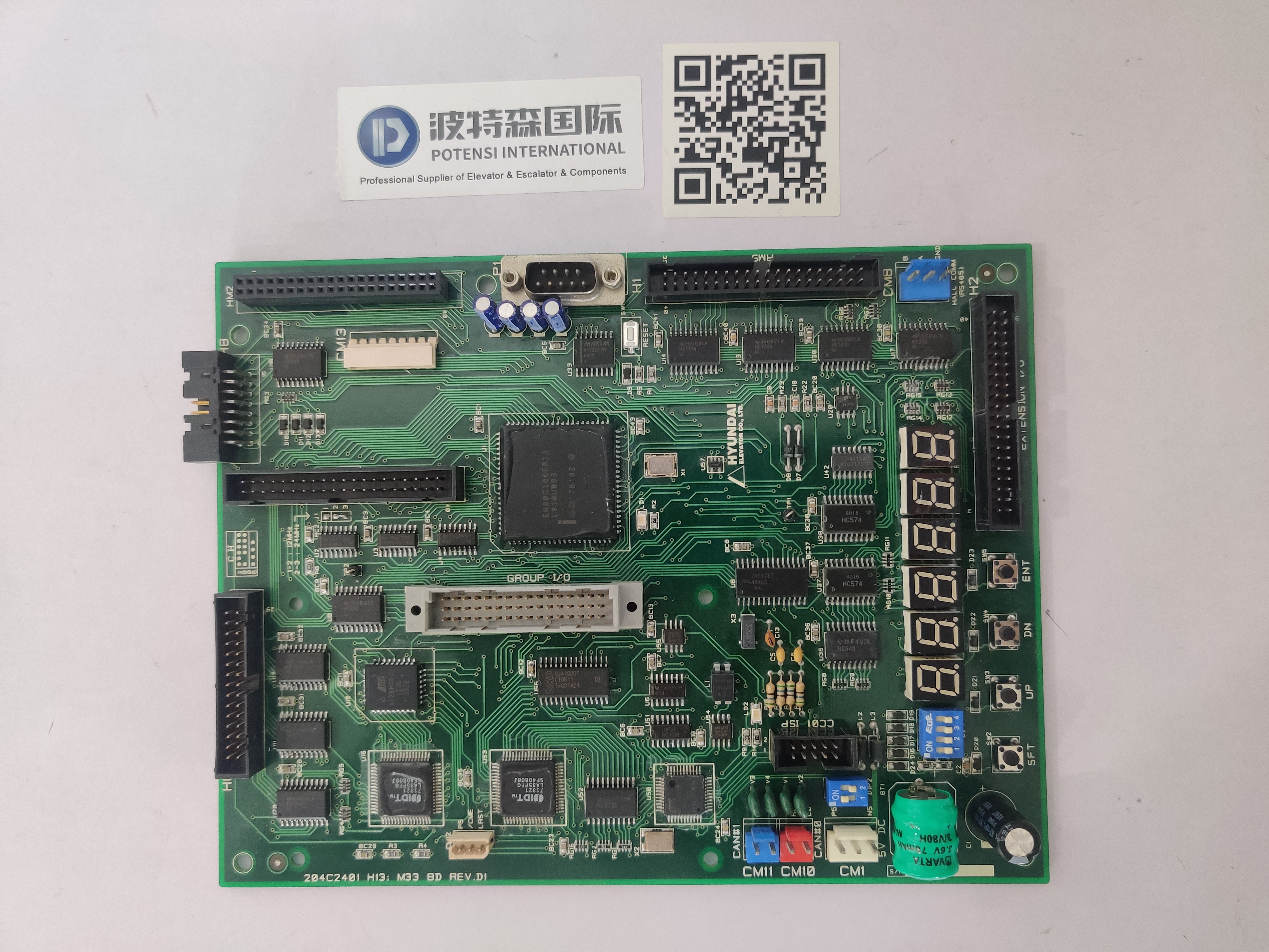 Hyundai Elevator Main Board 204c2401 H13 M33