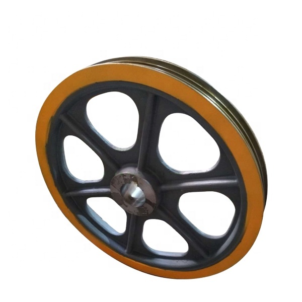Mitsubishi elevator traction wheel 560x3x12