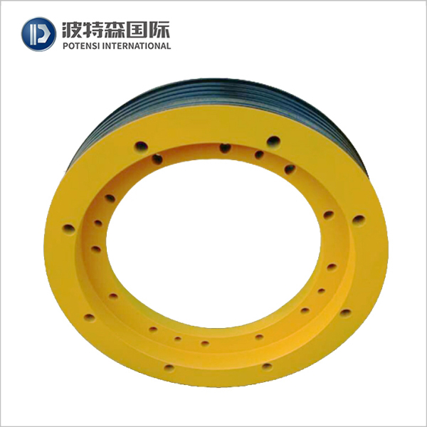 Mitsubishi elevator traction wheel 620x6x12