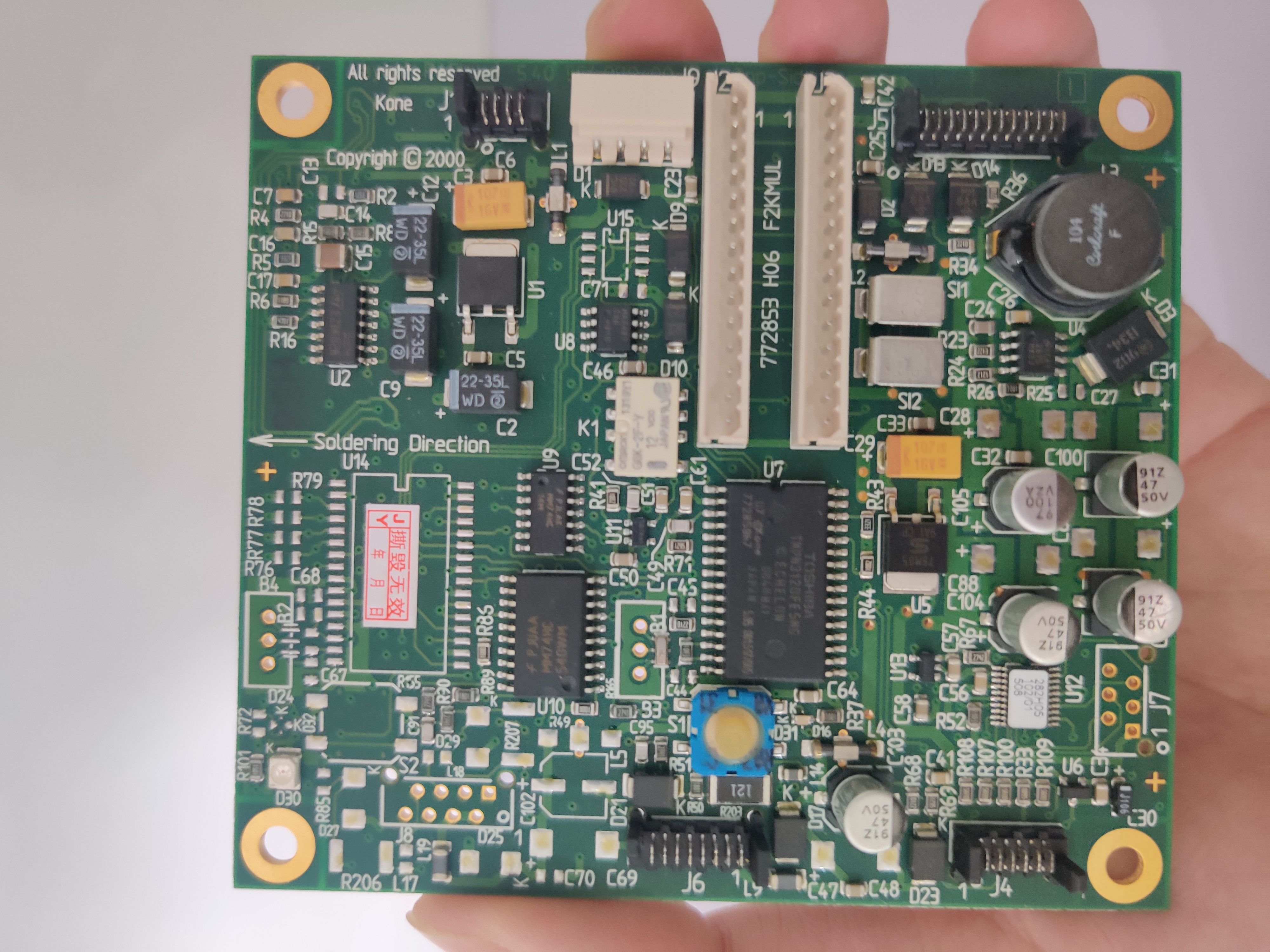 Kone Elevator PCB Board KM772850G02 KM996560G02