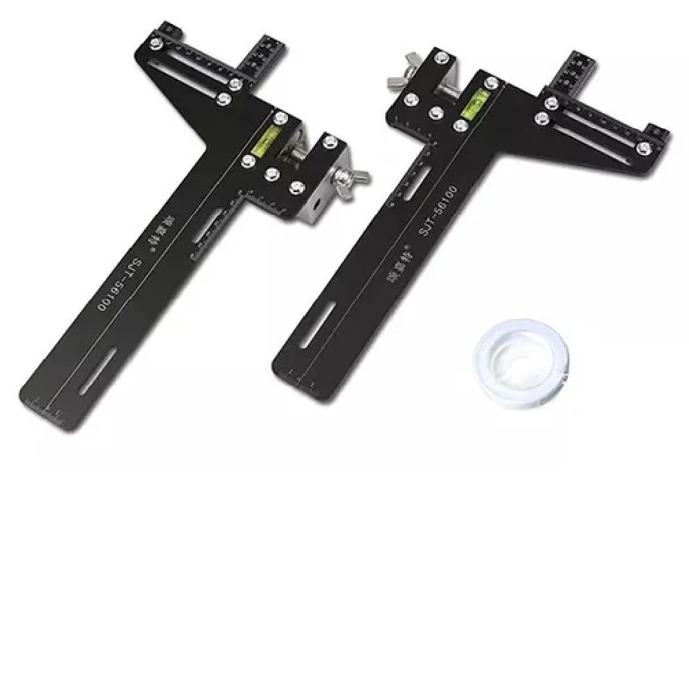 Elevator guide rail alignment tool