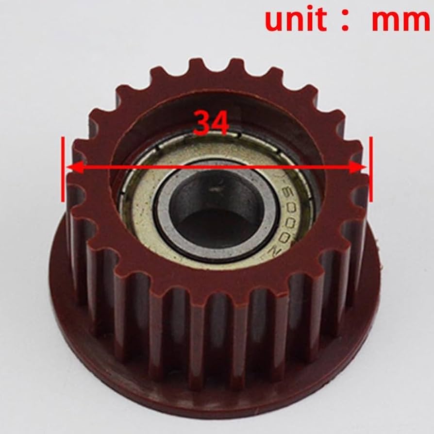 Kone elevator door machine belt roller