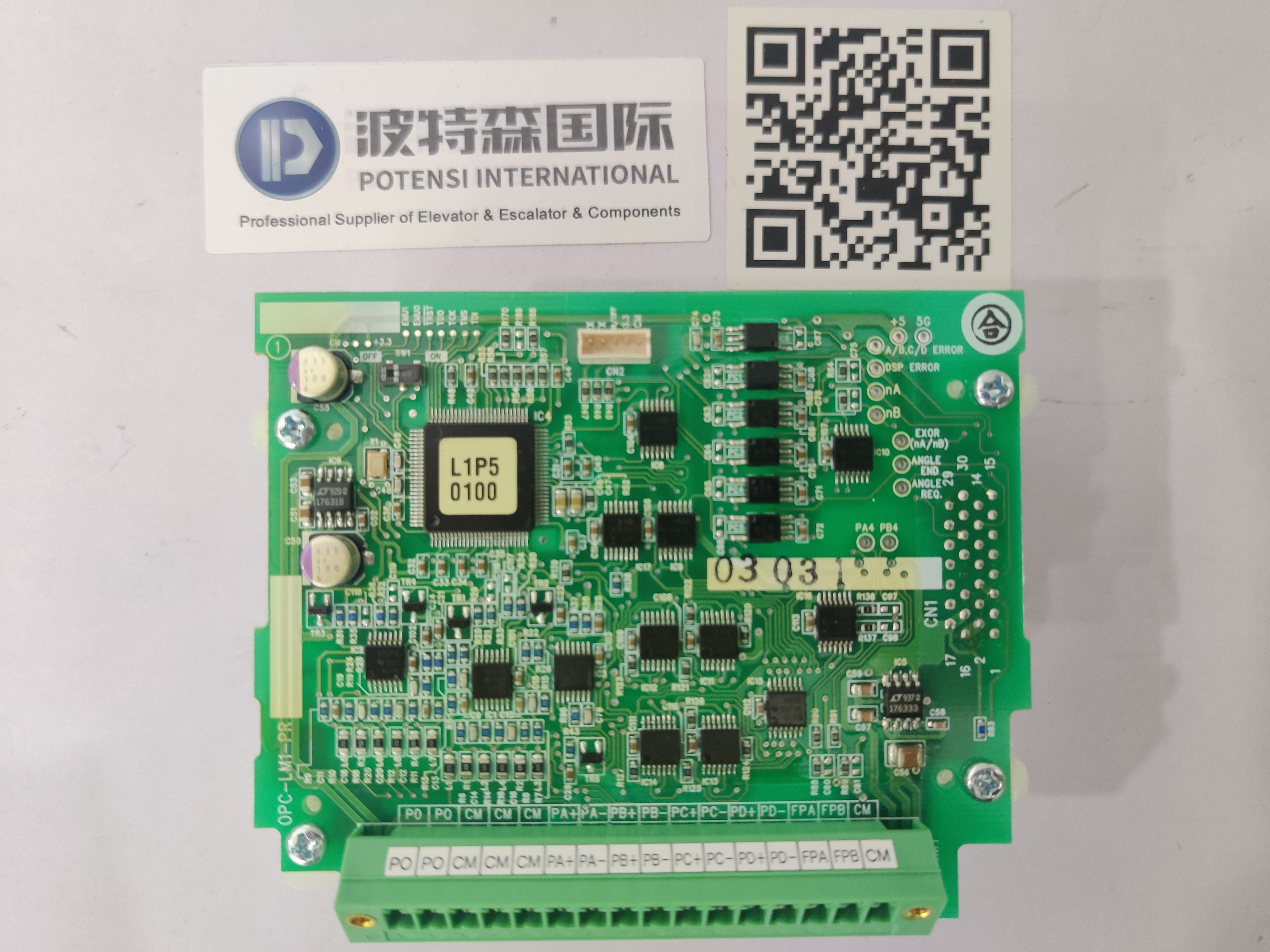 FUJI Elevator Lift Option PG Card Board OPC-LM1-PR for Motor Drive