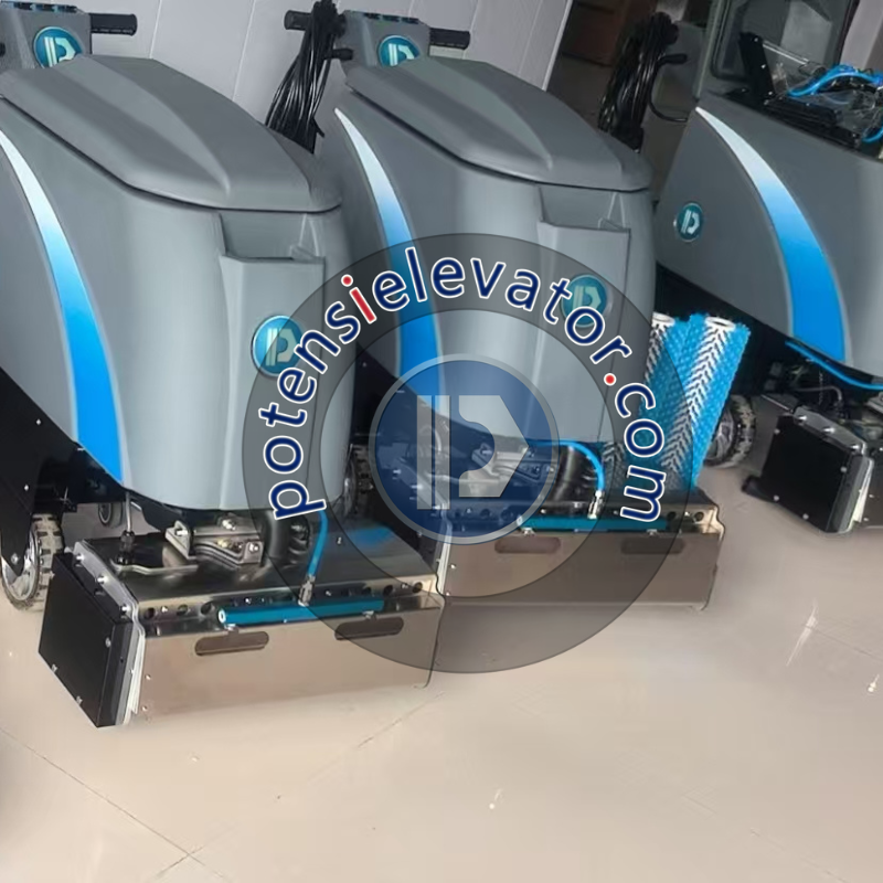 Escalator Cleaning Machine AT510 Automatic Escalator Step Cleaner