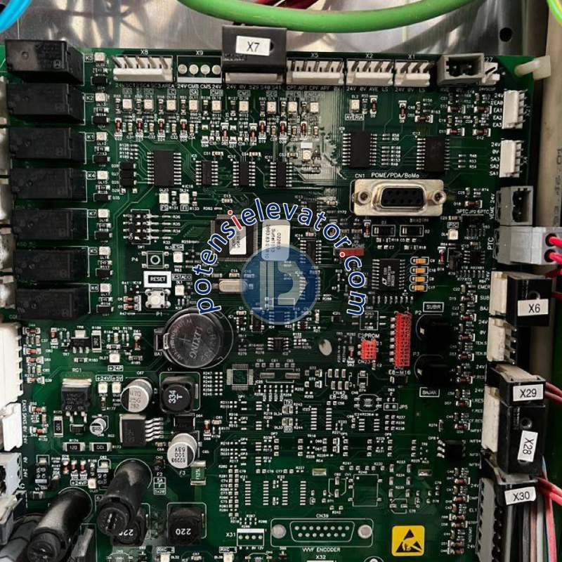 Thyssenkrupp elevator PCB board UCM-CMC4 2663.83