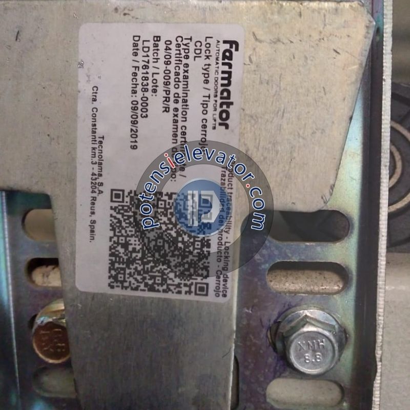 Fermator door vane CDL-VF58CD000