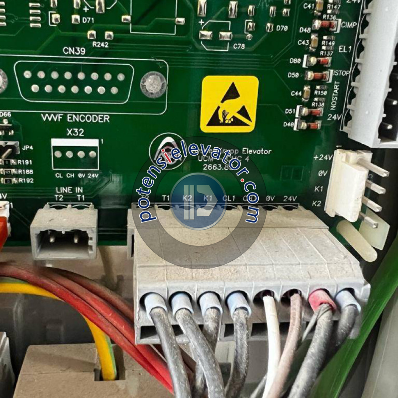 Thyssenkrupp elevator PCB board UCM-CMC4 2663.83