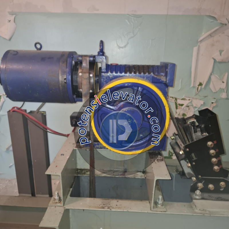 Geared Traction Machine YJ140 For TORIN | TORIN Traction Machine
