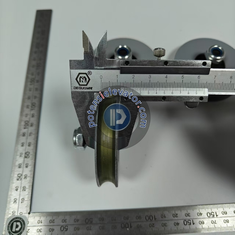 Sigma door roller 72*15*6202RS with shaft