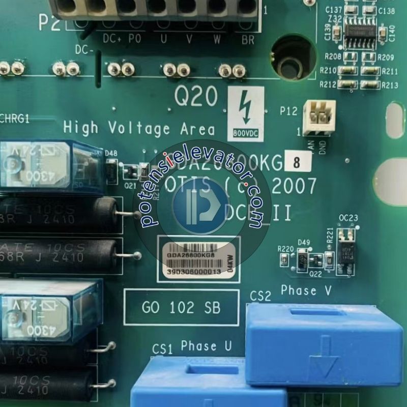 Otis elevator pcb GBA21341L20