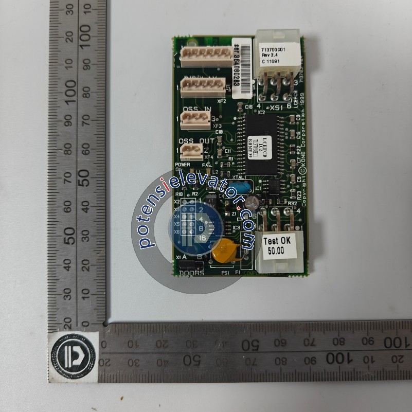 Kone Elevator shaft comminication PCB KM713700G01