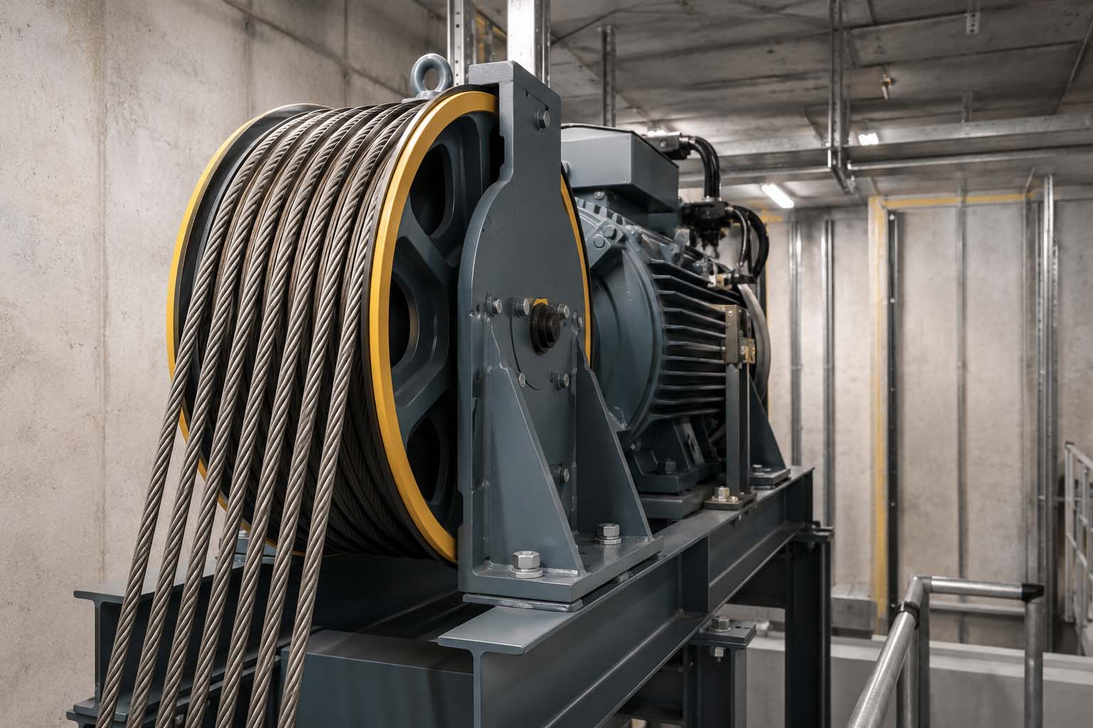 applications of steel wire rope in modern elevators