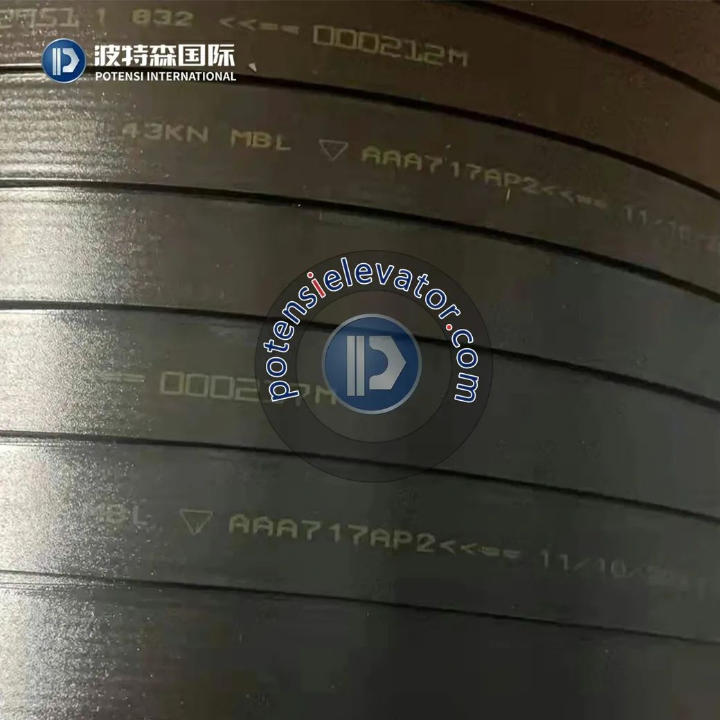 100% Original OTIS Elevator Traction Steel Belt