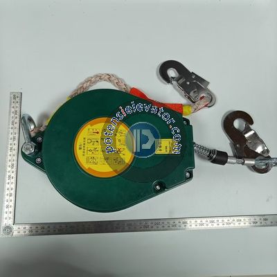 High altitude self-locking fall arrester 0.5T x 10M