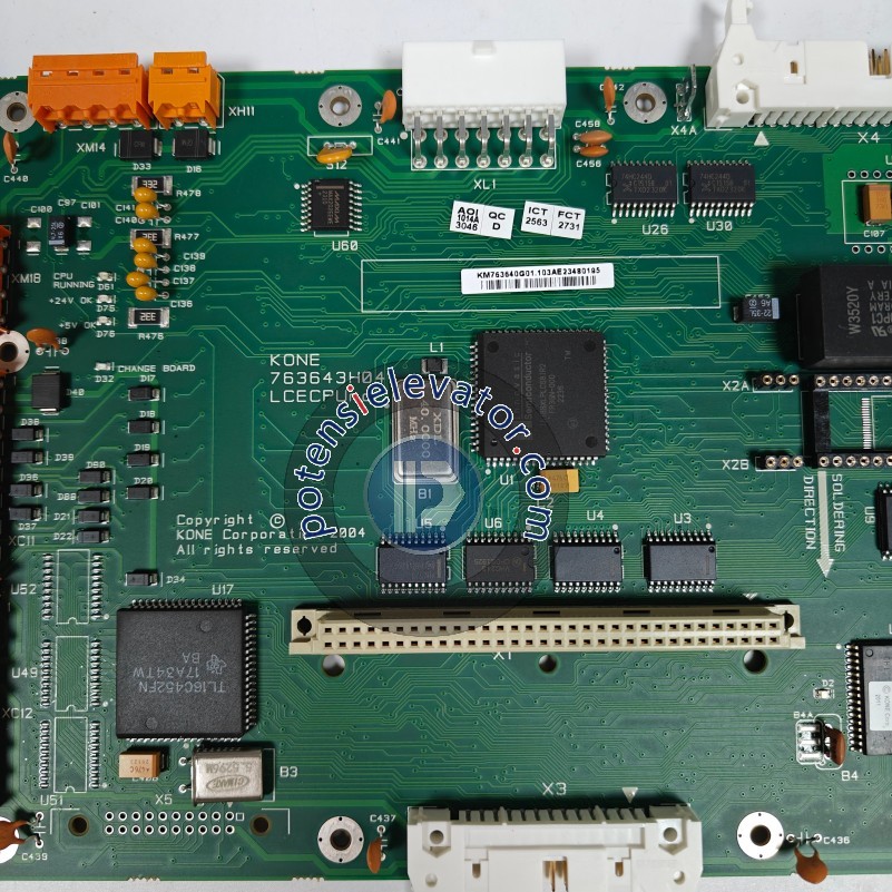 Kone elevator Main Board KM763640G01