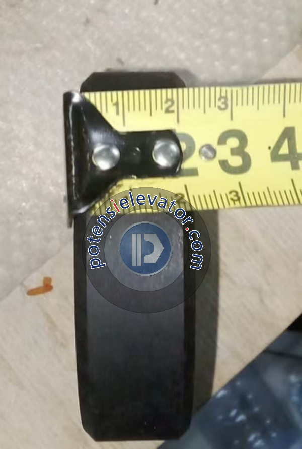 Escalator step roller 80*25*6304