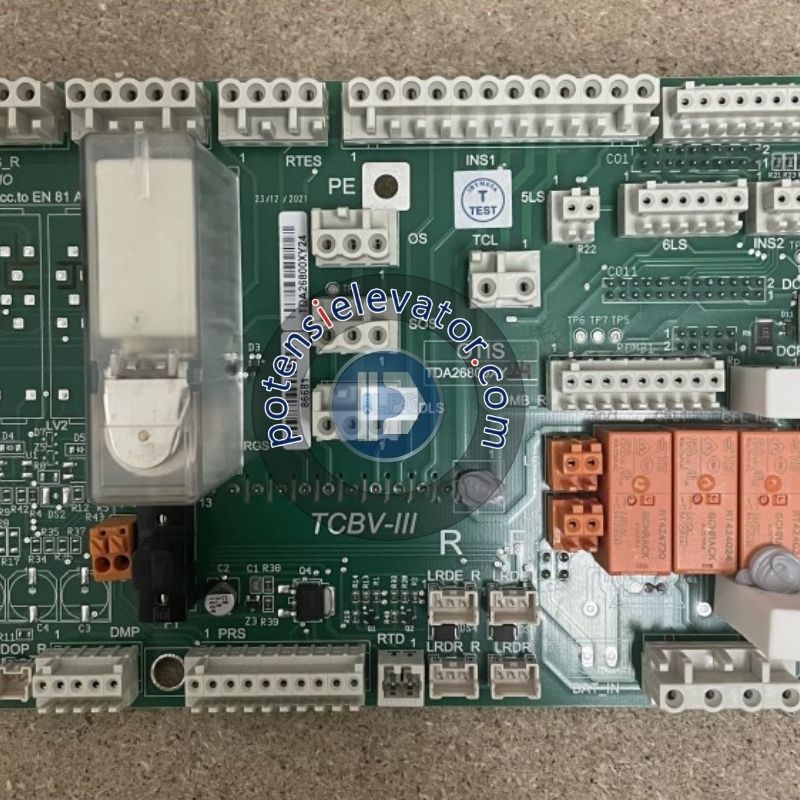 Otis PCB Board TCBV lll TCA26800XY3
