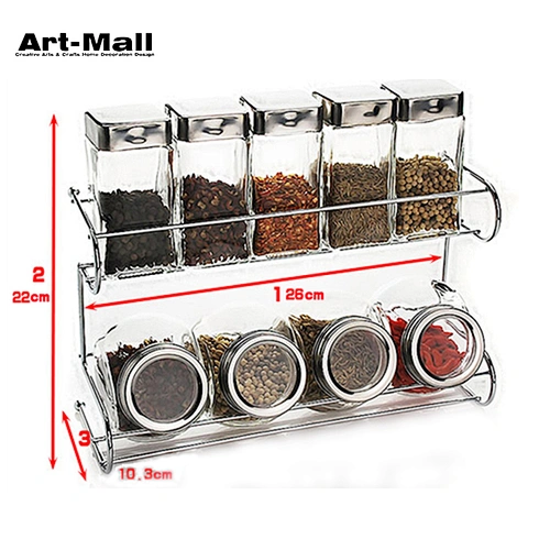 Hot-sales high quality cheap unique glass spice jars