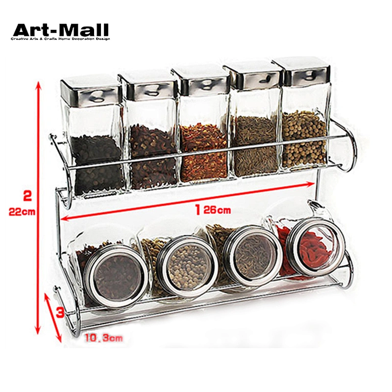 Hot-sales high quality cheap unique glass spice jars