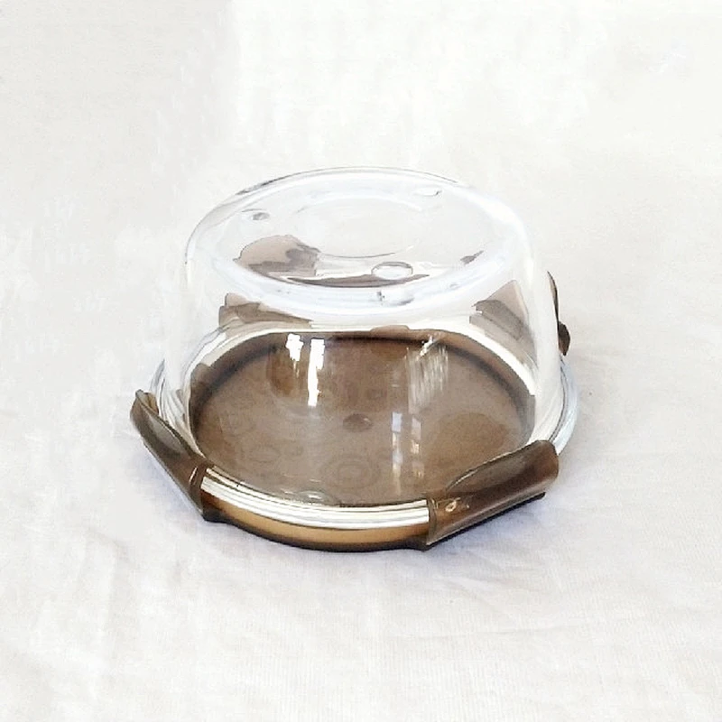 New design food grade round lunch box large glass mixing bowls glass storage bowl with lid plastic