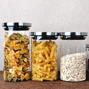 2020 top quality and fashion cheap food storage lightweight glass jars