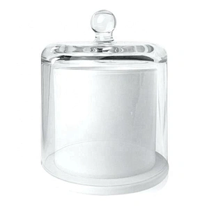 China manufacturer customized black glass candle jar with low price
