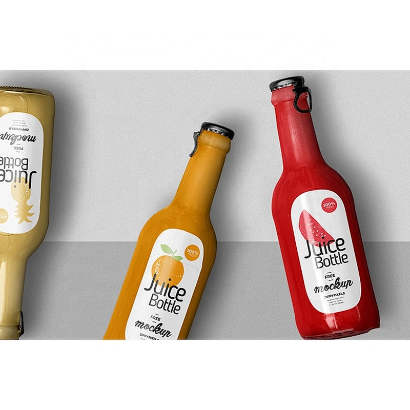 Factory sale excellent quality 500ml glass juice bottle with low cost