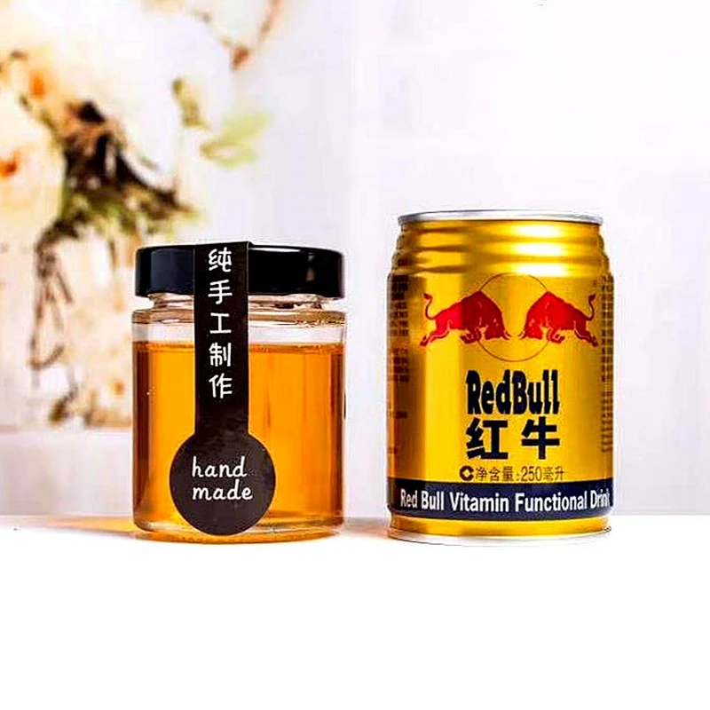 220ml 380ml 400ml 450ml 500ml Clean Storage Glass Jars With Metal High Lid