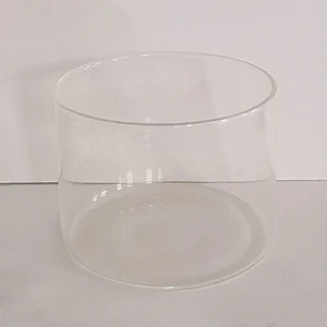 85mm Diameter Bamboo Lid Glass Sealed Jar High Borosilicate Glass Storage Jar Snack Seasoning Glass Jar