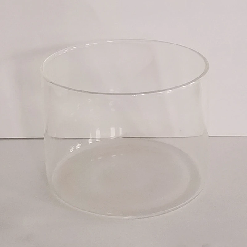 85mm Diameter Bamboo Lid Glass Sealed Jar High Borosilicate Glass Storage Jar Snack Seasoning Glass Jar