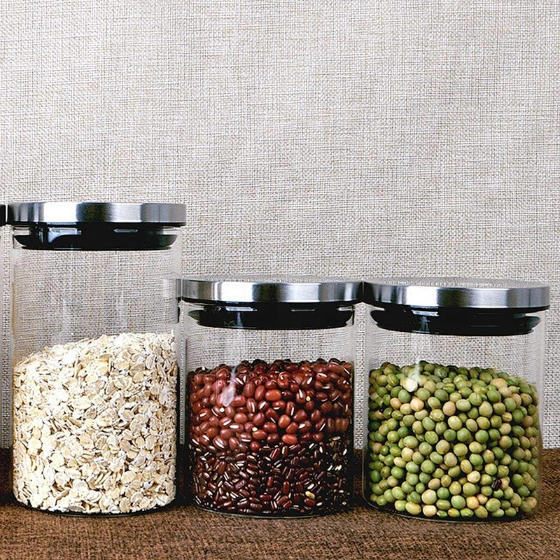 2020 top quality and fashion cheap food storage lightweight glass jars