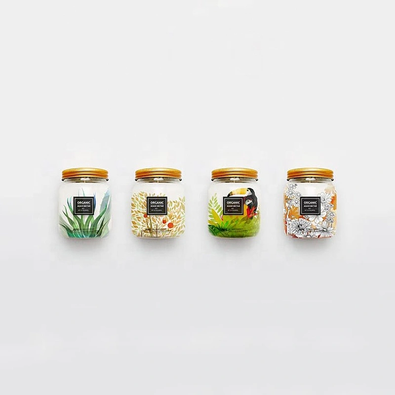 Factory wholesale high quality and low price custom glass jar