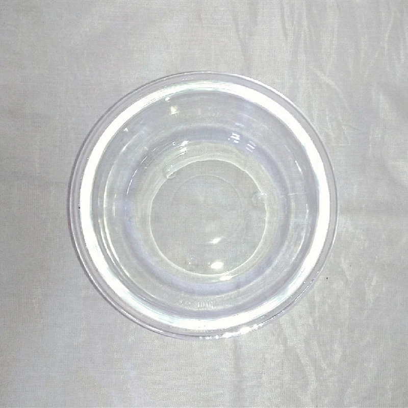New design food grade round lunch box large glass mixing bowls glass storage bowl with lid plastic