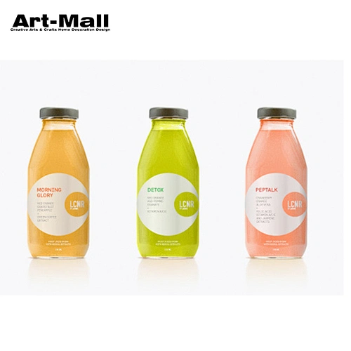 Quality-Assured 200ml clear glass bottle for juice