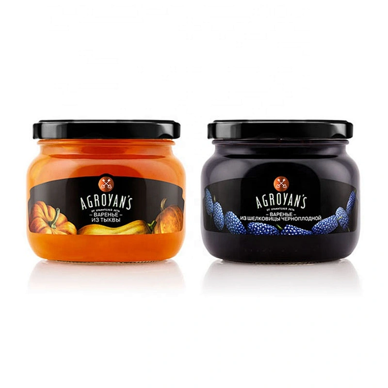 Hot sale professional factory manufacturing 500ml glass jar