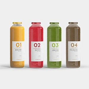 Wholesale custom cheap high quality 500 ml glass juice bottle