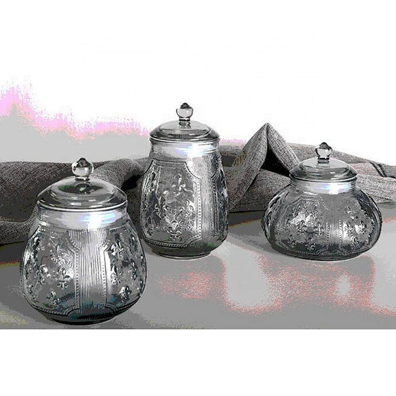 Hot sale customizable  borosilicate glass jar with good reputation