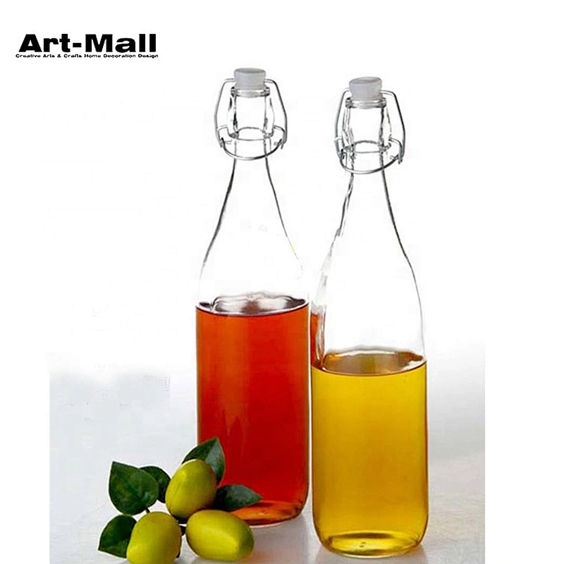 Reasonable price kitchen olive glass oil bottle for vinegar