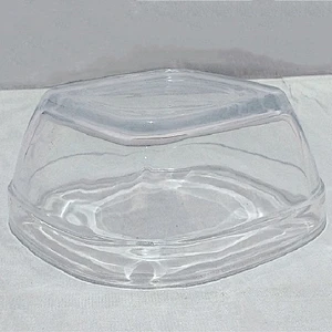 Wholesale mixing square glass bowl pyrex glass bowl glass for salad lunch food cake dessert