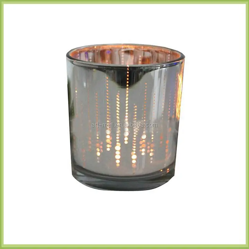 Fashion design christmas wedding decorative metal candle holder